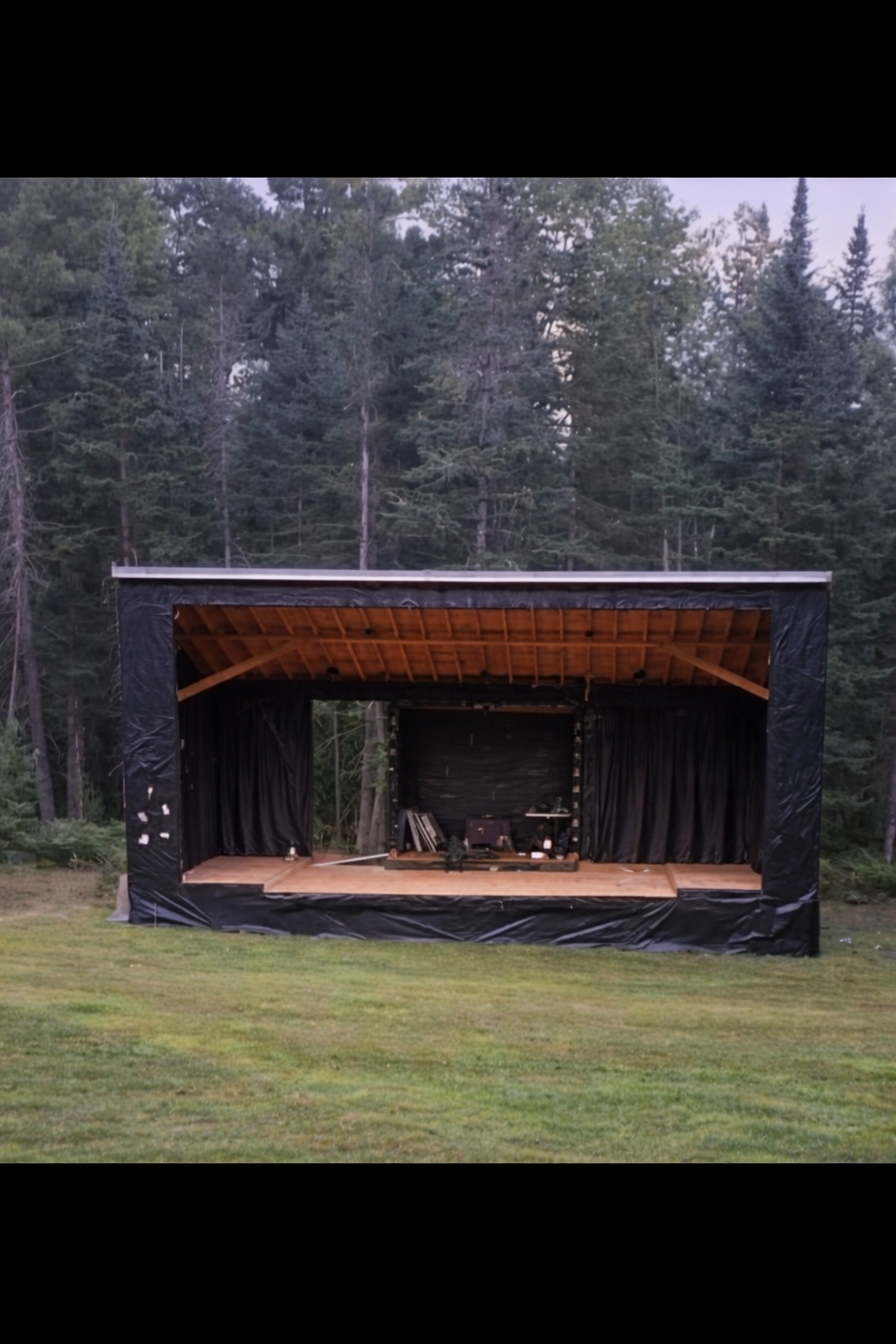 The Land outdoor stage